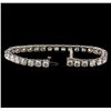 Image 3 : 16.85 ctw Diamond Tennis Bracelet - 14KT White Gold