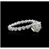 Image 1 : 14KT White Gold 2.71 ctw Diamond Ring