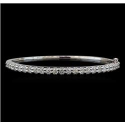 14KT White Gold 2.93 ctw Diamond Bracelet