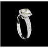 Image 4 : 1.85 ctw Diamond Ring - 18KT White Gold