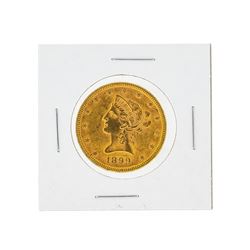 1899 $10 BU Liberty Head Eagle Gold Coin