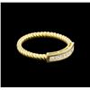 Image 1 : 0.31 ctw Diamond Ring - 14KT Yellow Gold