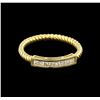 Image 2 : 0.31 ctw Diamond Ring - 14KT Yellow Gold