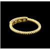 Image 3 : 0.31 ctw Diamond Ring - 14KT Yellow Gold