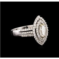 14KT White Gold 1.21 ctw Diamond Ring