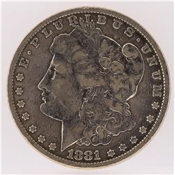 1881 Morgan Silver Dollar