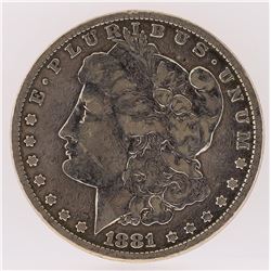 1881 Morgan Silver Dollar