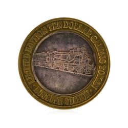 Limited Edition $10 Las Vegas .999 Silver Gaming Token