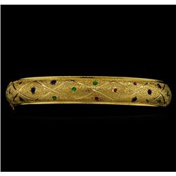 14KT Yellow Gold Bangle Bracelet