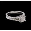 Image 1 : 1.23 ctw Diamond Ring - 14KT White Gold