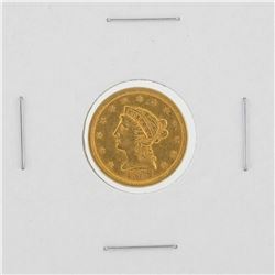 1878-S $2.50 Liberty Head Quarter Eagle Gold Coin