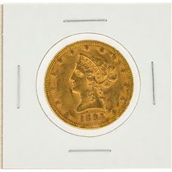 1893 $10 AU Liberty Head Eagle Gold Coin