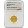 Image 1 : 2007-W NGC MS69 $10 Burnished American Eagle Gold Coin