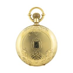 Antique Illinois Watch Co. Pocket Watch - 18KT Yellow Gold