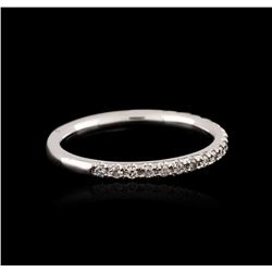 14KT White Gold 0.19 ctw Diamond Ring