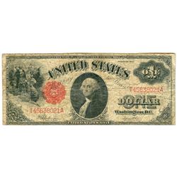 1917 $1 Legal Tender Bank Note Currency