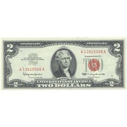 1963 $2 XF/AV Red Seal Note