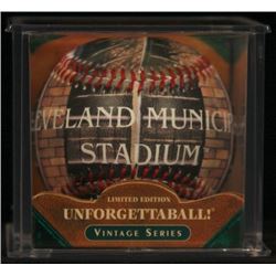 Unforgettaball!  Cleveland Municipal  Collectable Baseball