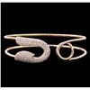 Image 1 : 1.98 ctw Diamond Bracelet - 14KT Rose Gold