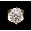 Image 2 : 3.00 ctw Diamond Ring - 14KT Yellow and White Gold