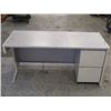 Image 1 : Desk With 2 Drawers, 61" x 25" x 30"