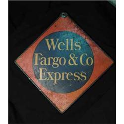 GENUINE PERIOD WELLS FARGO & CO. EXPRESS SIGN.  