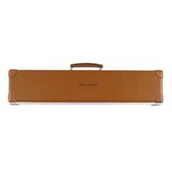 FINE LEATHER TWO-GUN TAKEDOWN SHOTGUN CASE