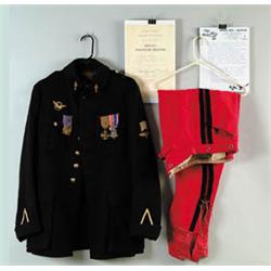 ESCADRILLE LAFAYETTE UNIFORM OF SGT. RAY CLAFIN BRIDGMANN