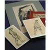 Image 1 : 4 ORIGINAL CLAYTON KNIGHT ILLUSTRATIONS WITH BOUND ISSUES OF 1927, ‘28 LIBERTY MAGAZINE SERIALIZING 