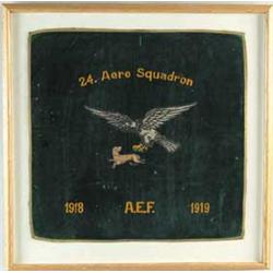 24TH AERO SQUADRON BANNER