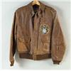 Image 1 : WWII U.S. 4-POCKET TUNIC, A-2 LEATHER FLIGHT JACKET, MISC. INSIGNIA, SERVICE RECORDS & TRAINING YEAR