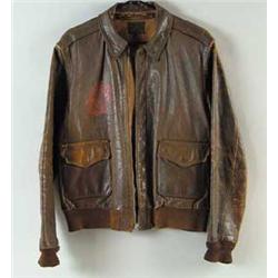 PAINTED LEATHER A-2 FLYING JACKET