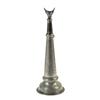Image 1 : LARGE ANTIQUE SILVER-PLATED PRESENTATION FIREMEN'S SPEAKING TRUMPET.  