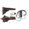 Image 1 : LOT OF LUGER AND BROOMHANDLE LEATHER