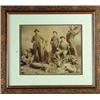 Image 1 : IMPERIAL SIZE PHOTOGRAPH OF SUCCESSFUL GROUP OF HUNTERS.  