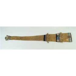 GREAT LAKES INDIAN BEADED RIFLE SCABBARD