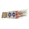 Image 1 : WONDERFUL 19TH C. PLAINS INDIAN PIPE BAG