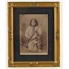 Image 1 : FRAMED CABINET CARD - FAMOUS IMAGE OF GERONIMO