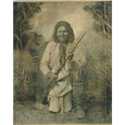 PORTRAIT OF GERONIMO.  