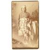 Image 1 : CABINET CARD PHOTOGRAPH OF APACHE CHIEF