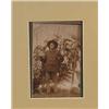 Image 1 : VERY INTERESTING CABINET CARD PHOTOGRAPH OF GERONIMO