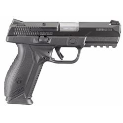 Ruger 8605 American SA/DA 9mm 4.2" 17+1 Black Interchangeable Backstrap Black