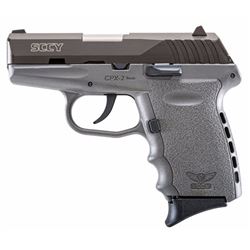 SCCY Industries CPX2CBSG CPX-2 Double 9mm 3.1" 10+1 Gray Polymer Grip/Frame Grip Black Nitride Stain