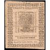 Image 2 : Colonial Currency, State of Delaware. May 1, 1777. Twenty Shillings. Choice VF