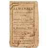 Image 1 : 1780 Revolutionary War Daniel George Almanack from Newbury, Massachusetts