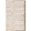 Image 1 : 1853-55 Pacific Manuscript Whaling Journal Log for Ship Prudent of Stonington CT