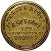 Image 2 : Unique Three Cents Joseph L. Bates with FANCYGOODS as One Word