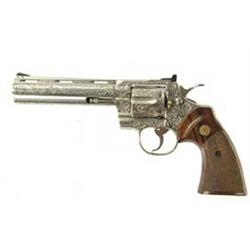 *FACTORY-ENGRAVED COLT PYTHON REVOLVER