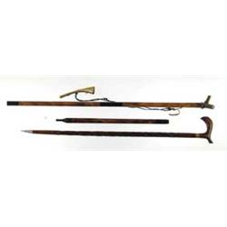 SWORD CANE AND SHOOTING STICK