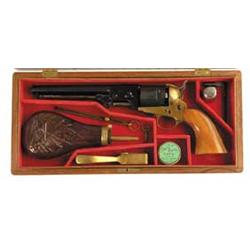 NAVY ARMS REPRODUCTION OF A LEECH & RIGDON PERCUSSION REVOLVER